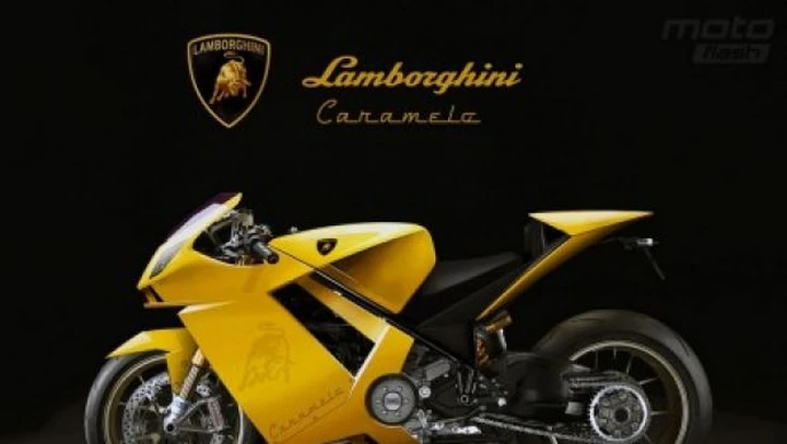 Ipotesi Lamborghini Caramelo Superbike V4