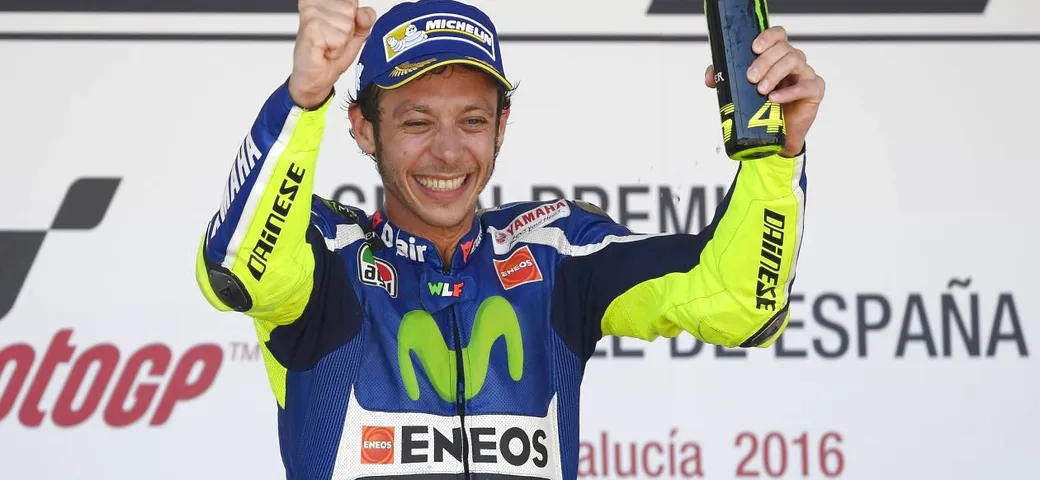 Valentino Rossi trionfa a Jerez: 