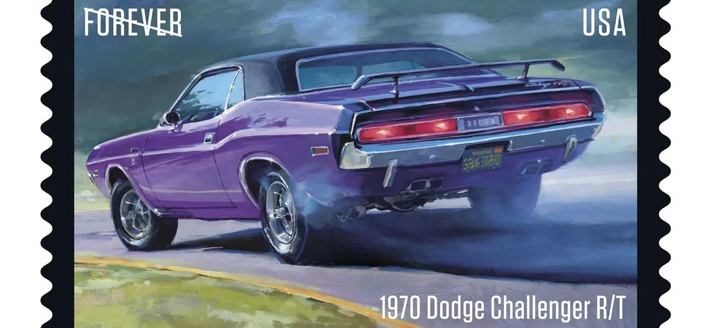 Pony Car protagoniste sui francobolli americani