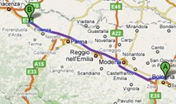 120 km in contromano sulla A1