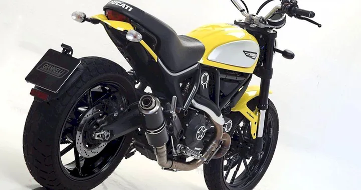 Terminale Giannelli Silencers X-Pro per Ducati Scrambler 2015
