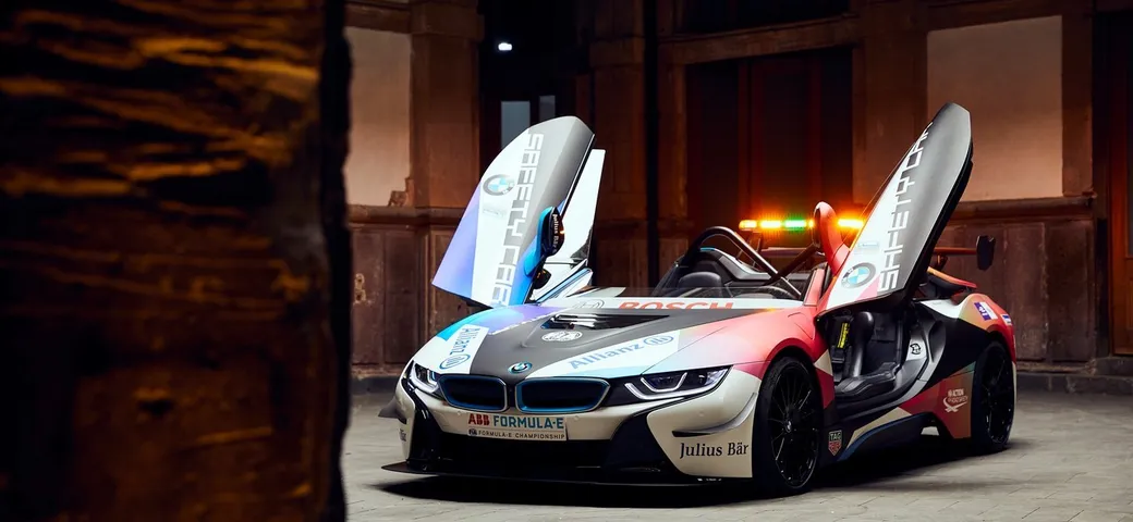 BMW i8 ancora safety car della Formula E nel 2020