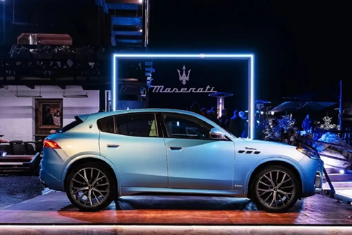 La Maserati Grecale brilla a Cortina con la Cristallo Special Edition