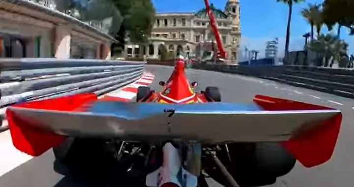 Sulla Ferrari 312 B3 di Alesi al Monaco Historic GP 2021 [Video]