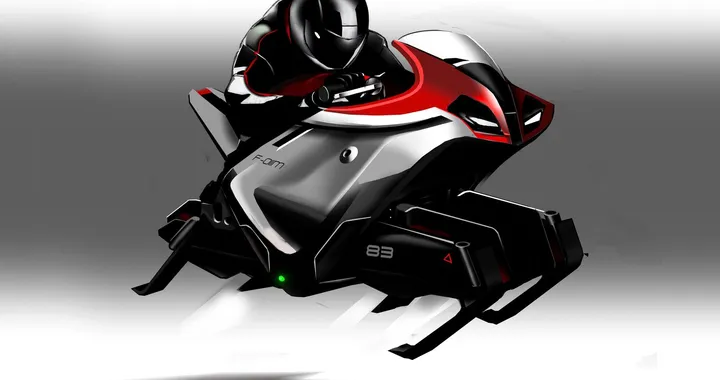 Sonic SX: la moto-jet volante di Imaginactive