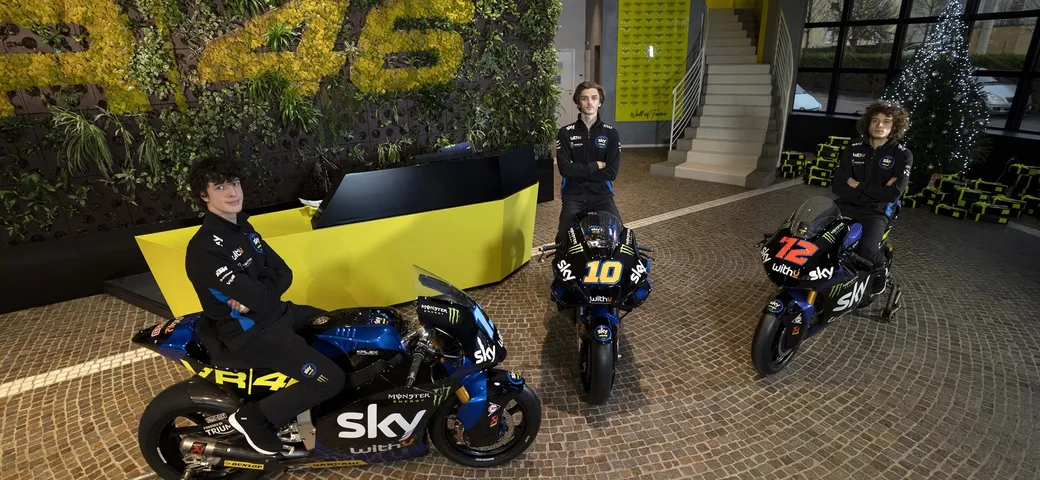 Sky Racing Team VR46: presentate le livree 2021. C'è anche la Ducati di Luca Marini