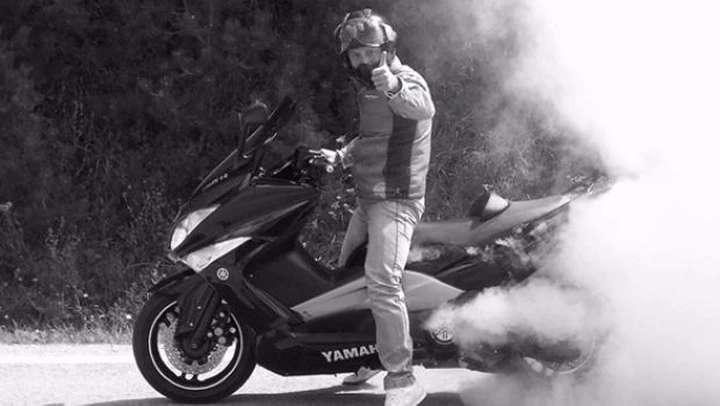 Foto del giorno: Burnout T-Max