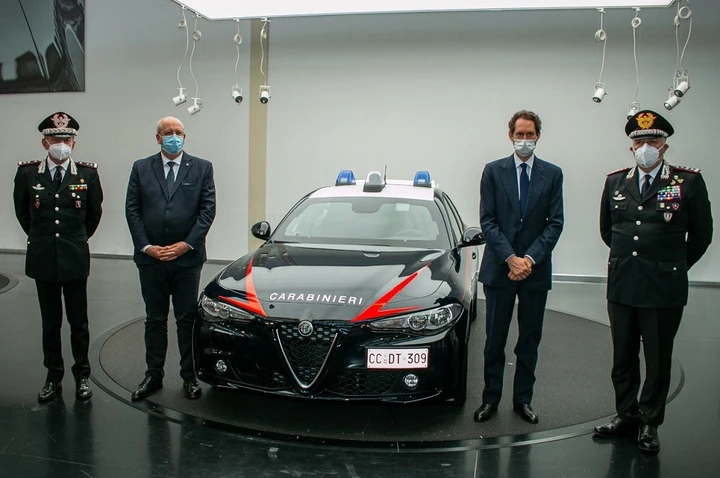 Alfa Romeo Giulia arruolata nei Carabinieri con 1.770 esemplari