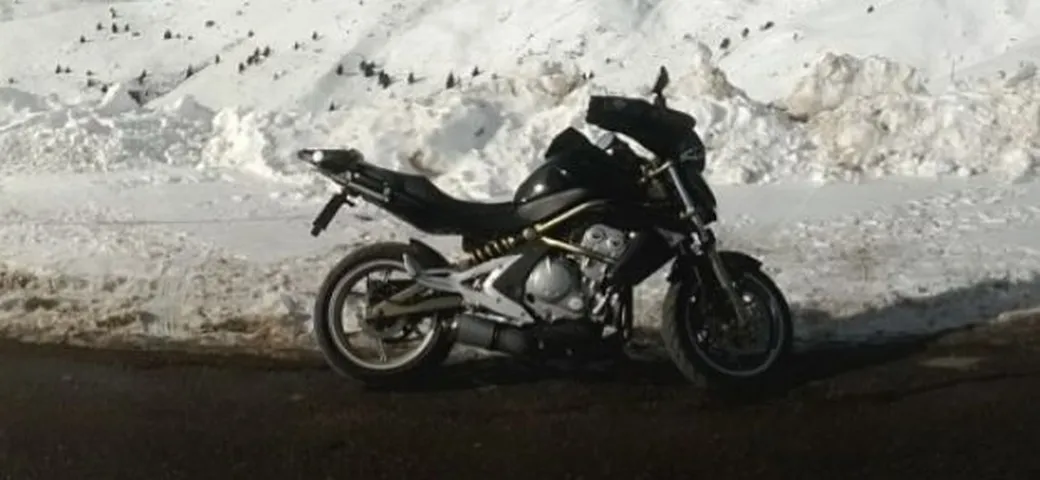 Foto del giorno: ER-6 sul Passo Maniva