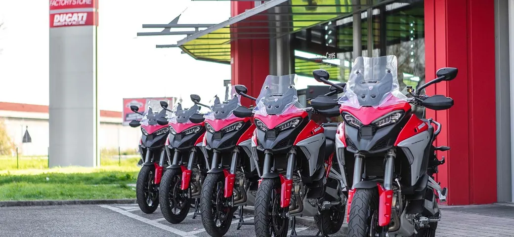 Ducati, primo trimestre 2022 da record: +5%. Italia primo mercato e Multistrada V4 moto più venduta