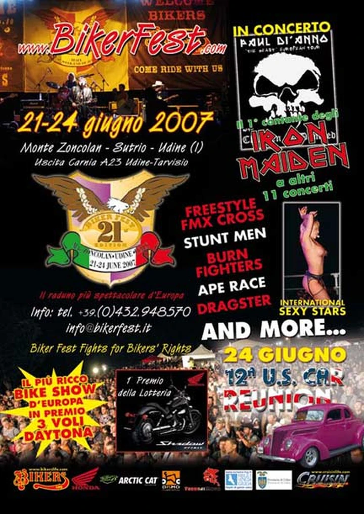 21a edizione del Biker Fest