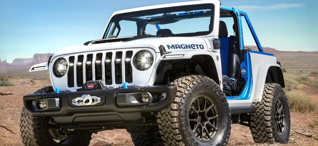 Jeep Magneto: la Wrangler in versione elettrica