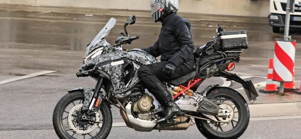 Ducati Multistrada V4: le nuove foto spia