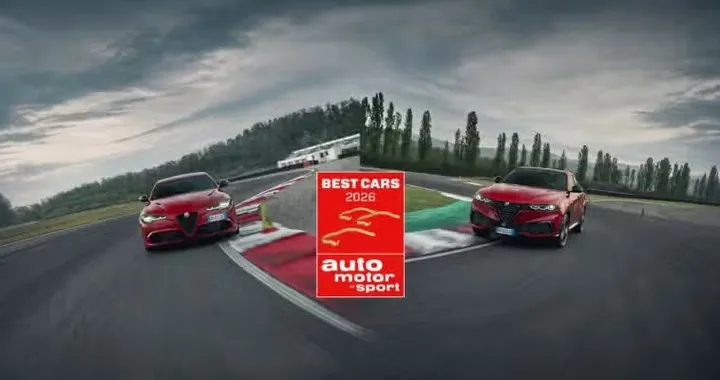 BEST CARS 2026, Alfa Romeo vince con Giulia e Tonale