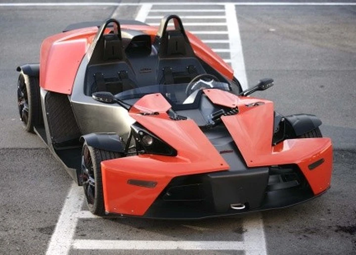 KTM X-Bow - test su strada