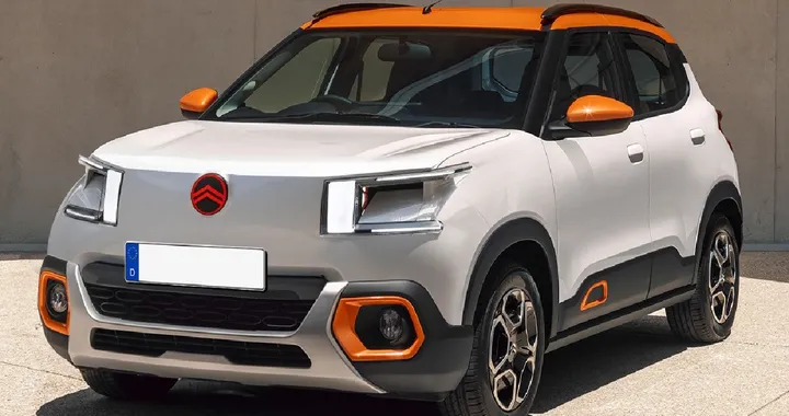 Nuova Citroen e-C3 2023: sarà questo il suo design? [RENDER]