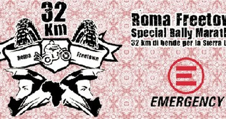 Roma-Freetown: un rally per Emergency