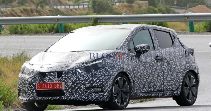 Nissan Micra 2017: nuove foto spia