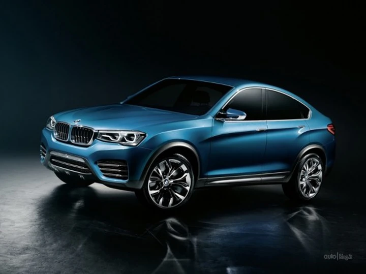 BMW X4 Concept: immagini prima del Salone di Shanghai