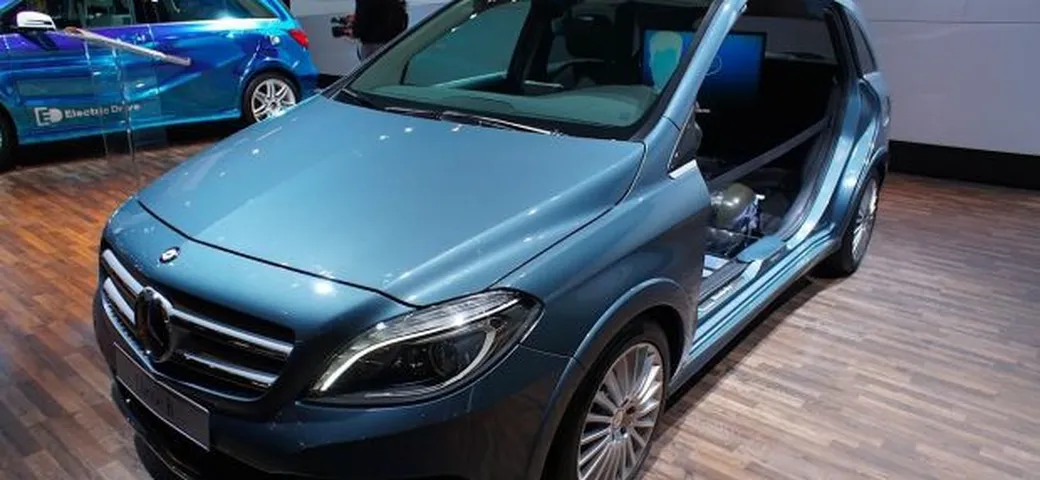 Mercedes Classe B Natural Gas Drive al Motor Show di Bologna 2012 Live