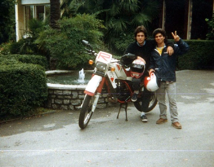 Foto del giorno: la Cagiva Elefant 125 nell'estate del 1987