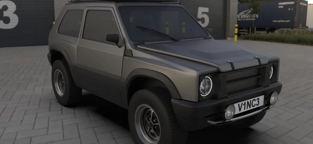 Fiat Panda 4x4: il restomod di Inglorious Basterds Cycle