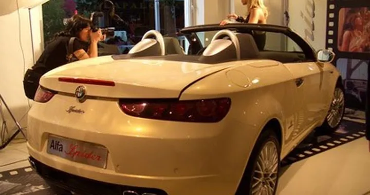 Presentazione Alfa Romeo Spider