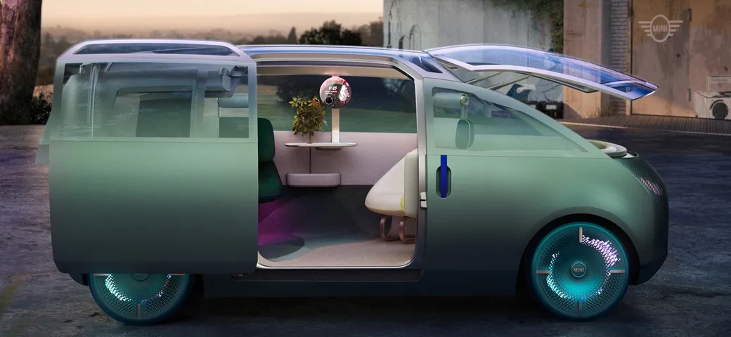 MINI Vision Urbanaut, il nuovo concetto di monovolume elettrica del futuro