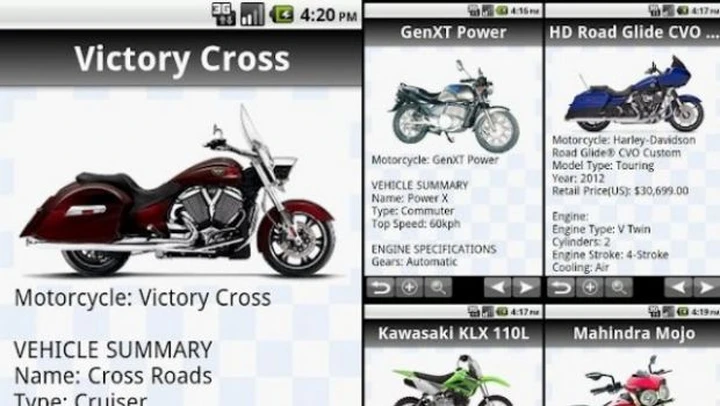 Rubrica App per motociclisti: Motorcycle Encyclopedia, per avere sempre sottomano tutti i modelli
