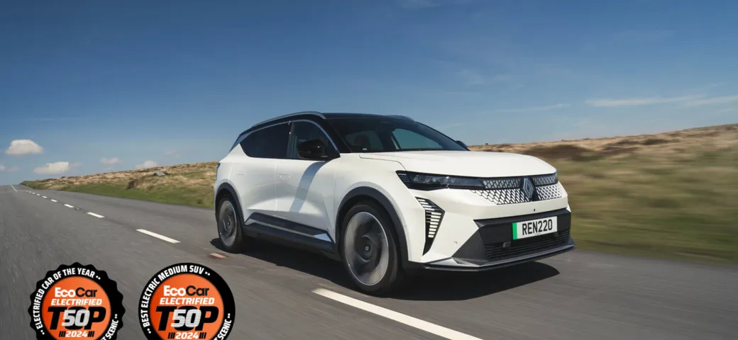 Renault Scenic E-Tech regina degli EcoCar Award