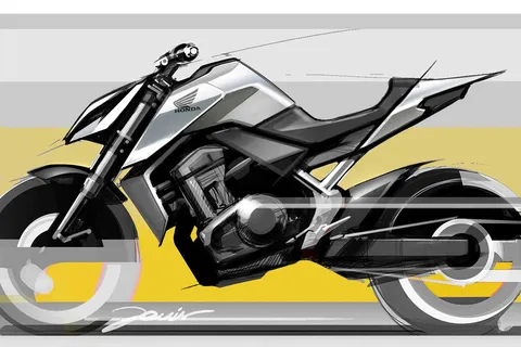 Nuova Honda Hornet 2023 disegnata da Giovanni Dovis