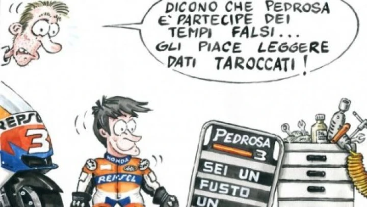 Il mistero della tabella di Dani Pedrosa
