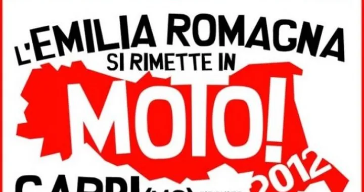 "L'Emilia Romagna si rimette in Moto" a Carpi a Settembre