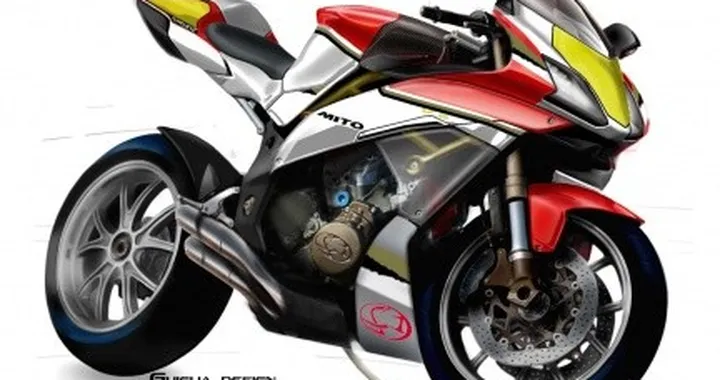Cagiva Mito 450 V2, ipotesi suggestiva