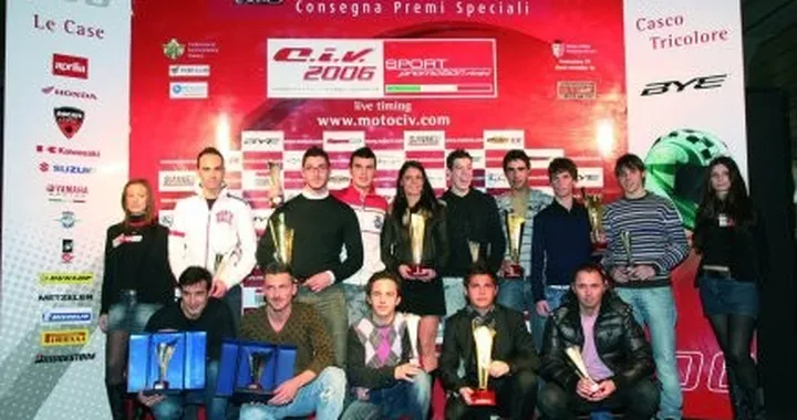 Premiazione classifiche speciali CIV