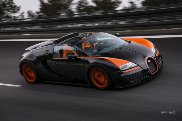 Bugatti Veyron: va all'asta l'ultimate test drive
