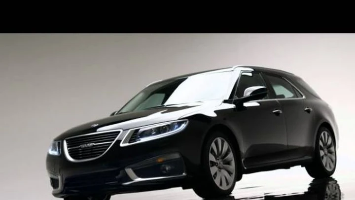 Saab: primo filmato della 9-5 SportCombi