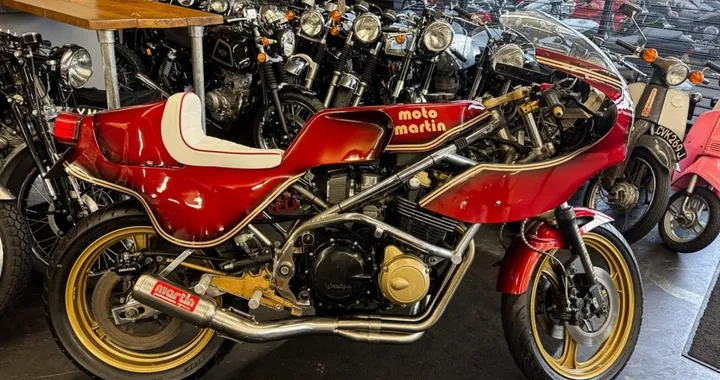 Moto Martin CB1100: un pezzo di storia delle superbike all’asta