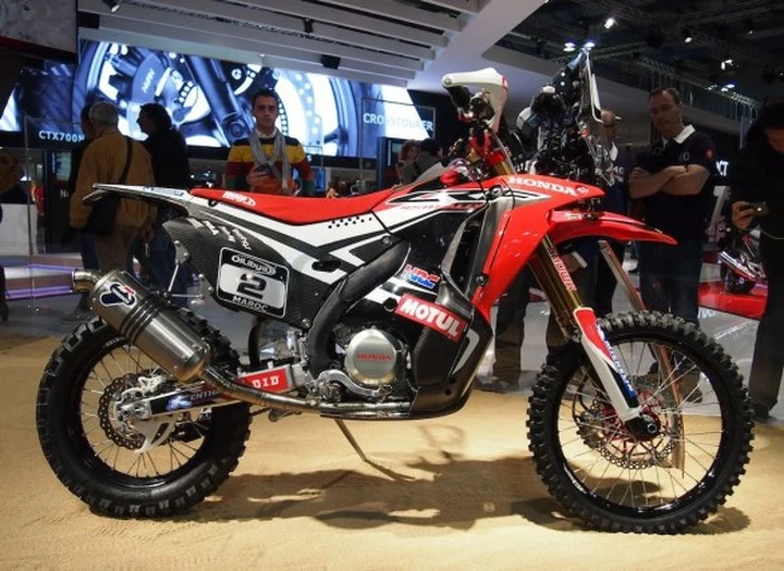 Honda CRF450 Rally all'EICMA 2013