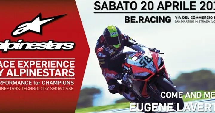 Alpinestars: Race Experience a Lodi con Laverty