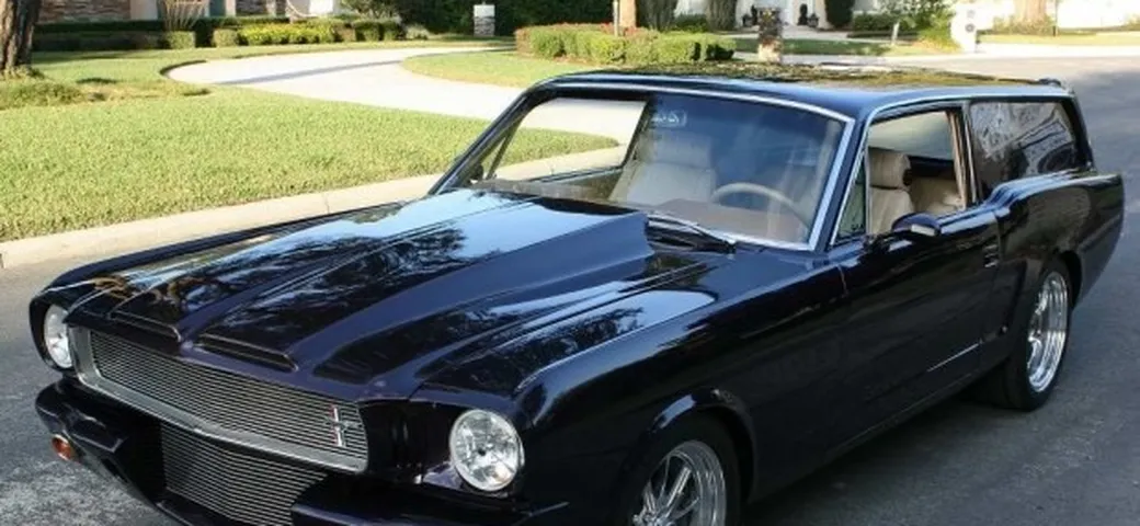 Ford Mustang: l'esemplare del '66 diventa shooting brake