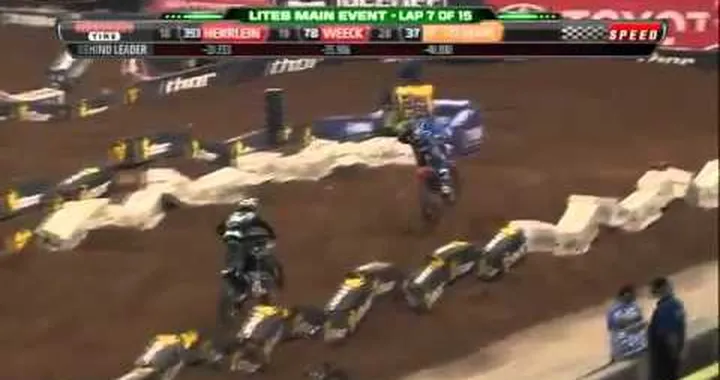 2012 Houston Supercross Lites 250 Main Event rd13