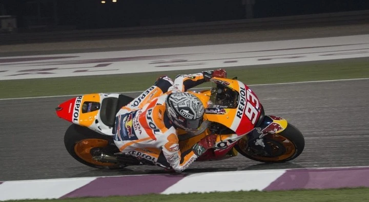 MotoGP Qatar 2016, Marquez e Pedrosa: 