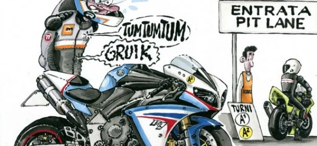 La prima volta in pista. Così anche per voi?