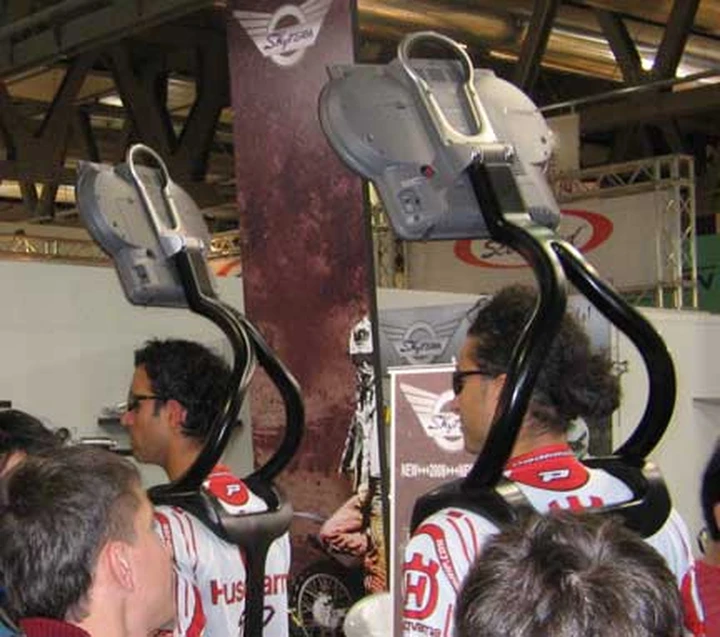 Foto del giorno: Husqvarna tv-man