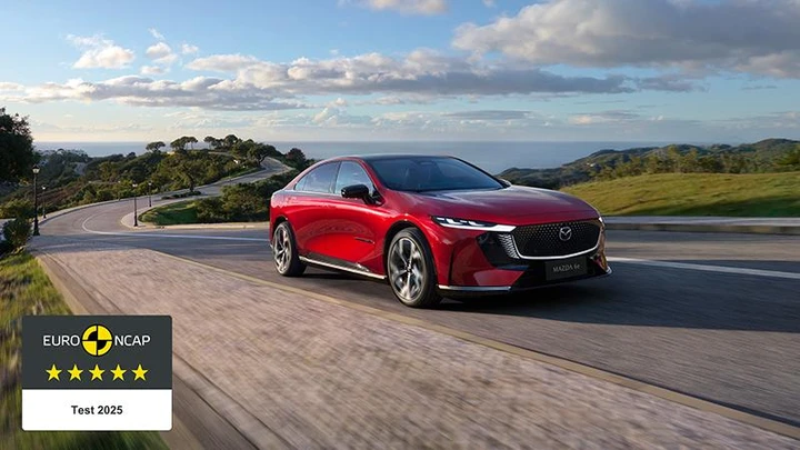 Nuova Mazda6e, brilla nella sicurezza: cinque stelle Euro NCAP