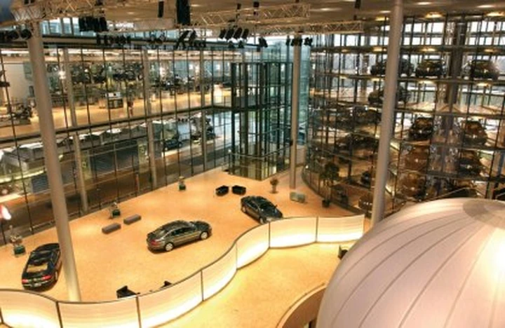 Tour della fabbrica trasparente Volkswagen