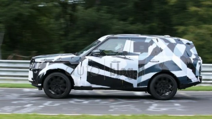 Foto spia Land Rover Range Rover