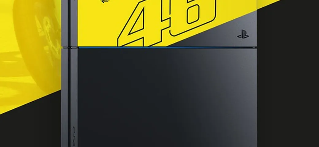 PlayStation4 personalizzata Valentino Rossi The Game
