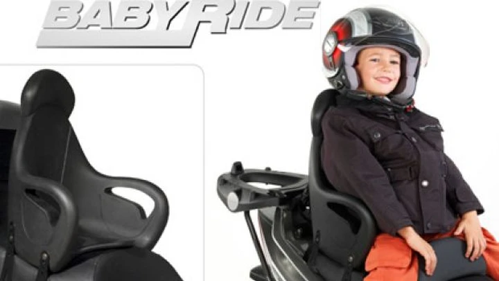 Novità Givi: Baby Ride, seggiolino per bambini